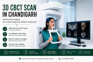 3D CBCT Scan in Chandigarh at Takkar Dental Clinic for accurate digital dental imaging and diagnosis