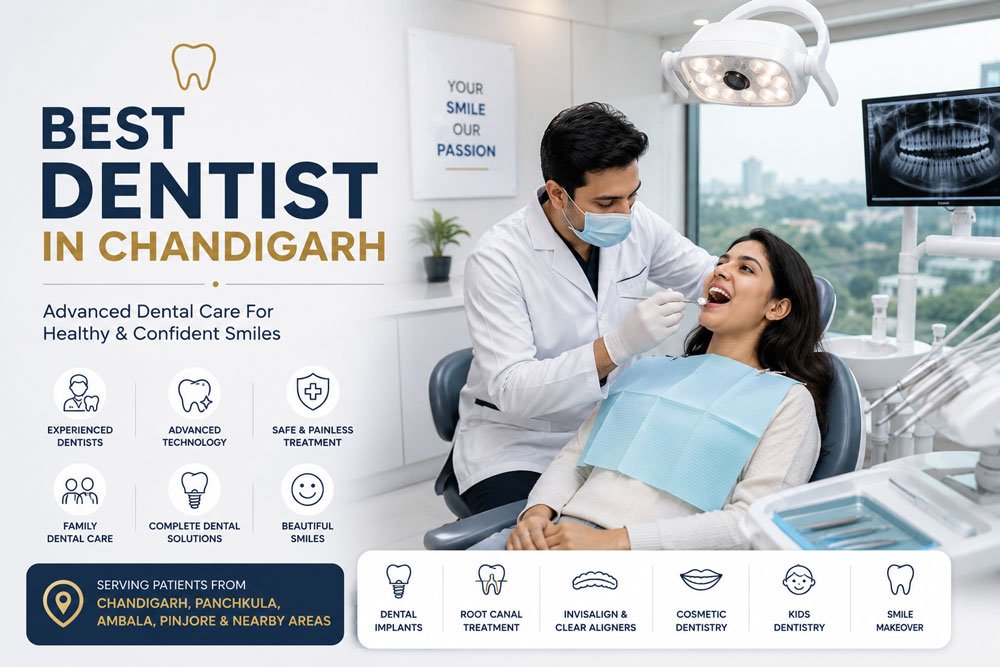 Best Dentist in Chandigarh – Advanced Dental Care for Every Smile