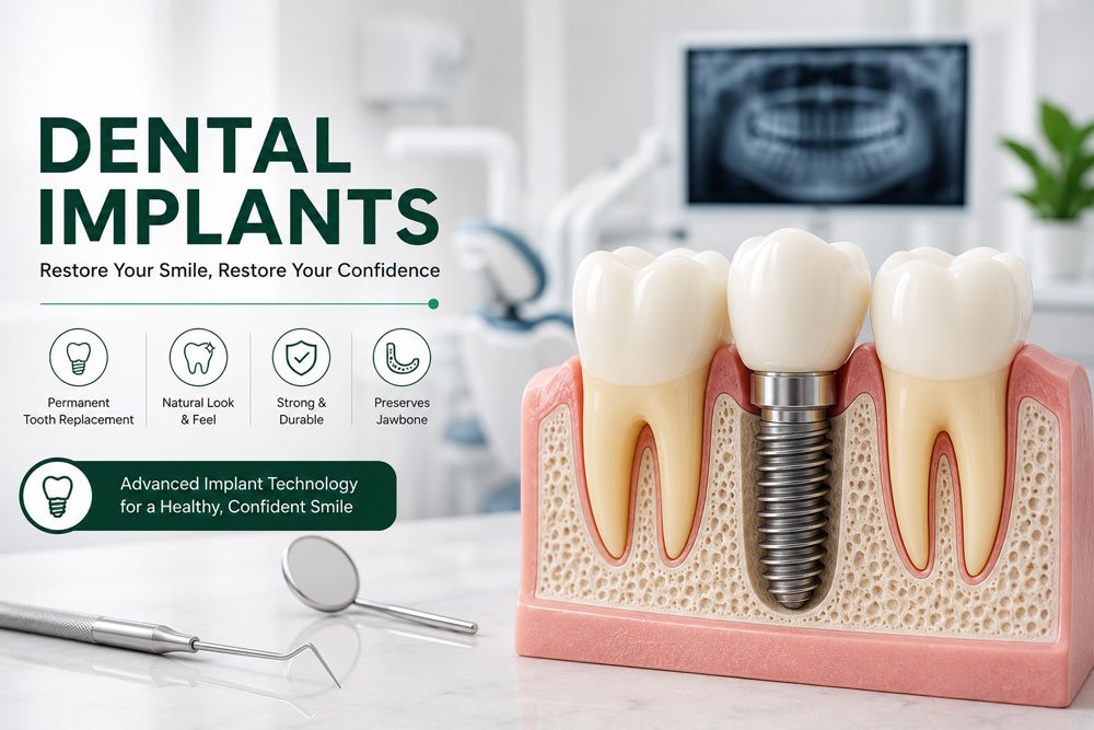 Dental Implants in Chandigarh – Restore Your Smile with Permanent Tooth Replacement